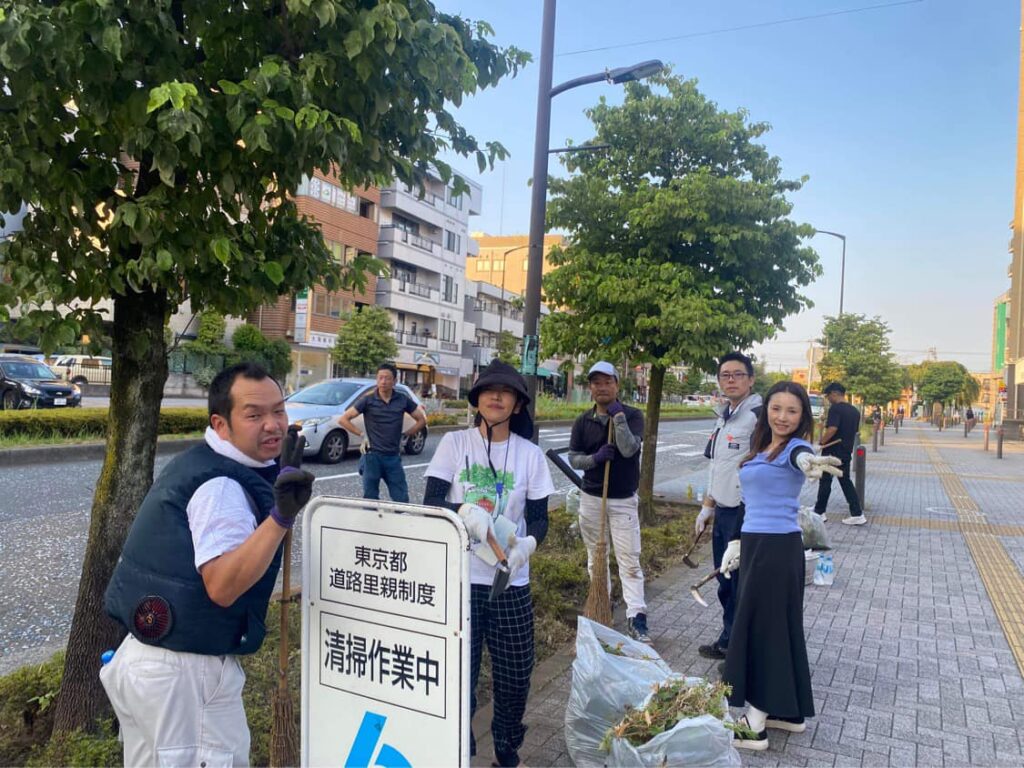 7月27日（木）道路清掃活動