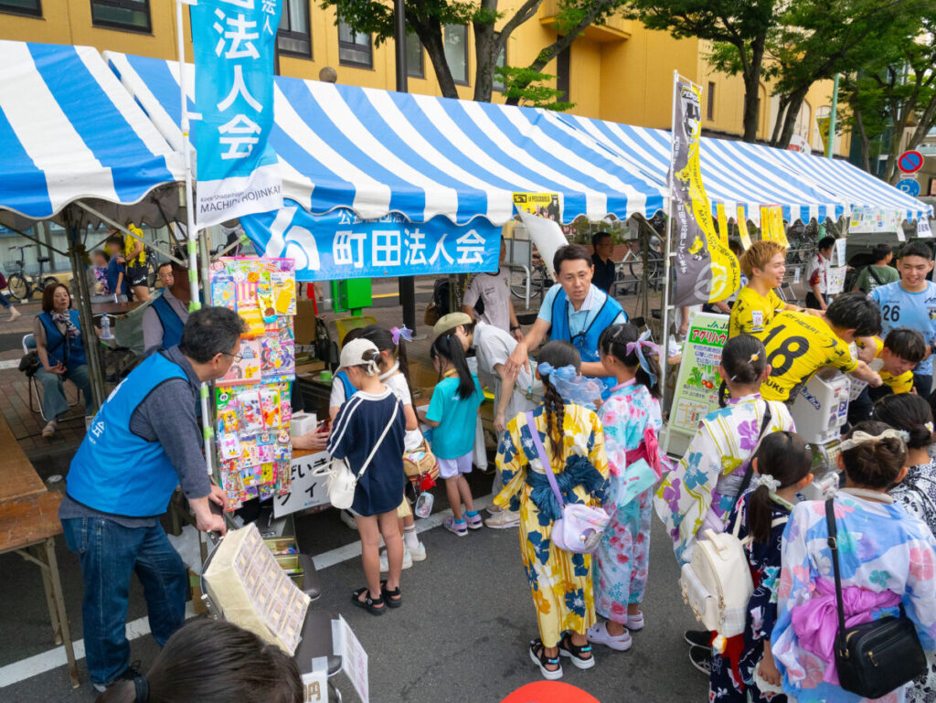 成瀬まつりに出店